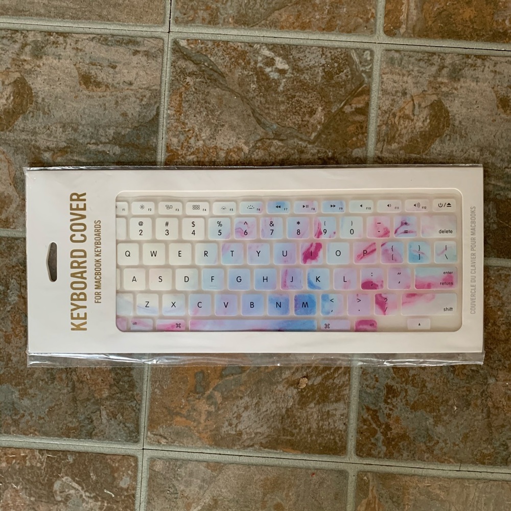 Urban outfitters MacBook keyboard cover decal